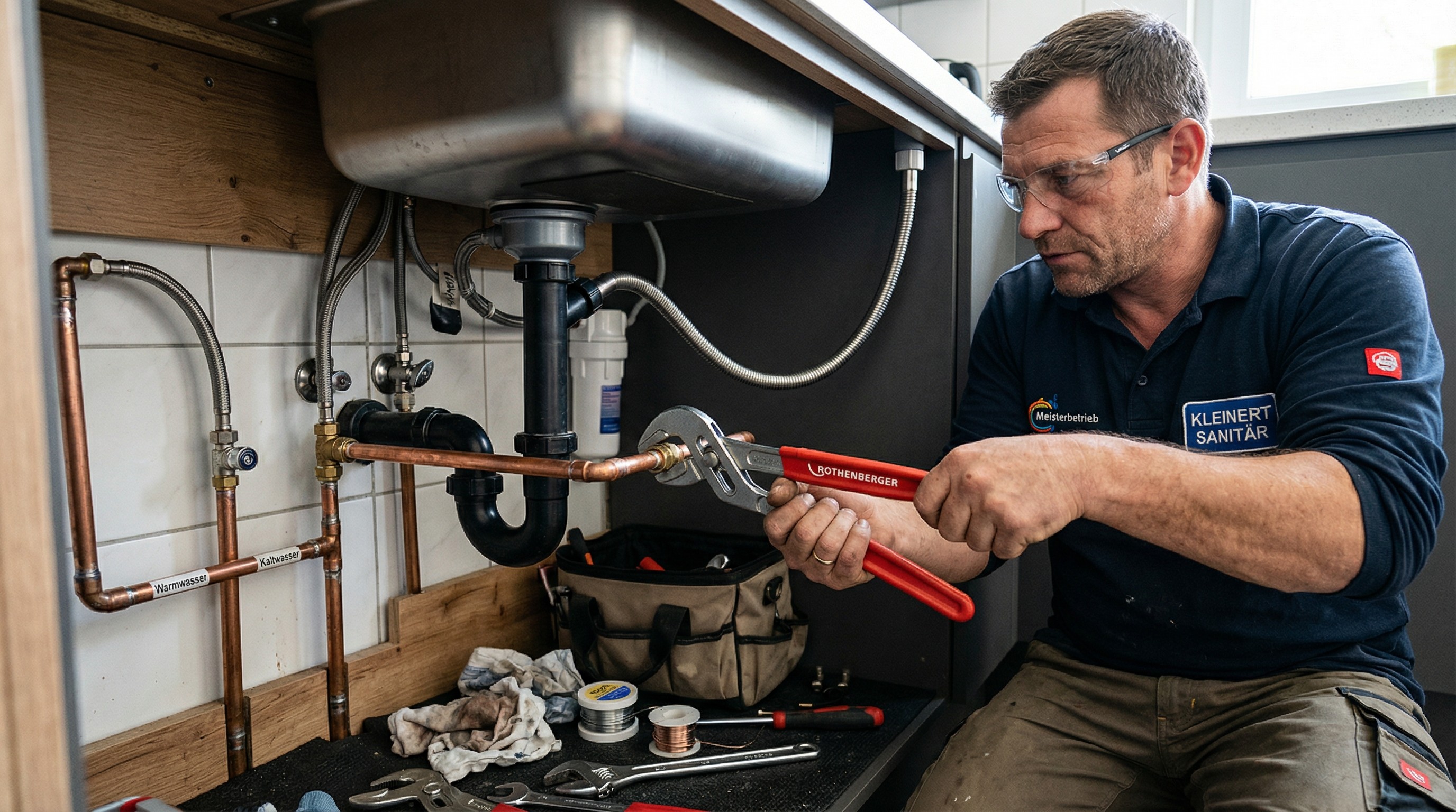 Sascha Wilharm Konzept – Sanitärinstallateur Bischweier